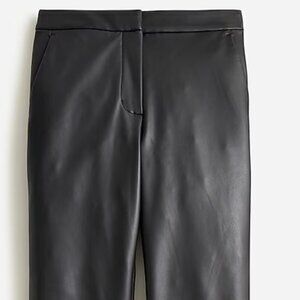 JCREW faux leather Kate pants Size 4
